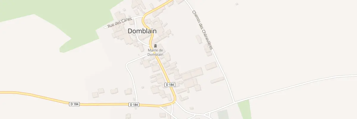 Plan du 11 Rue Saint-Bénigne à Domblain