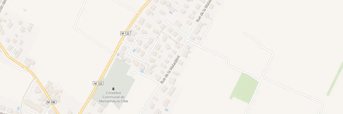 Plan du 19 Rue de la Maladière à Marsannay-la-Côte