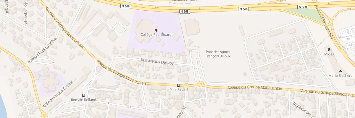 Plan du 19 Rue Marius Desvoy à Port-de-Bouc