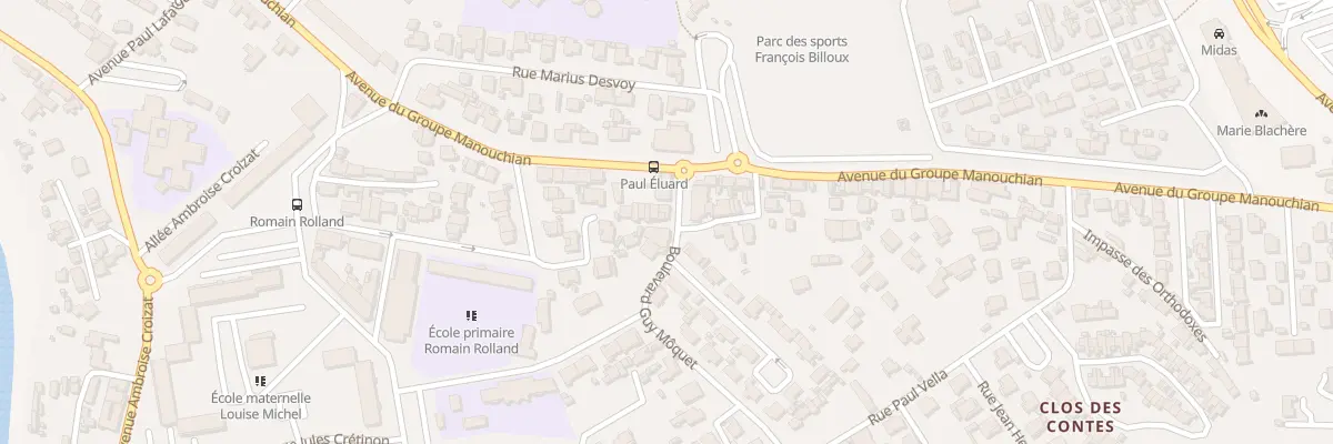 Plan du 9032 Bd Guy Mocquet à Port-de-Bouc
