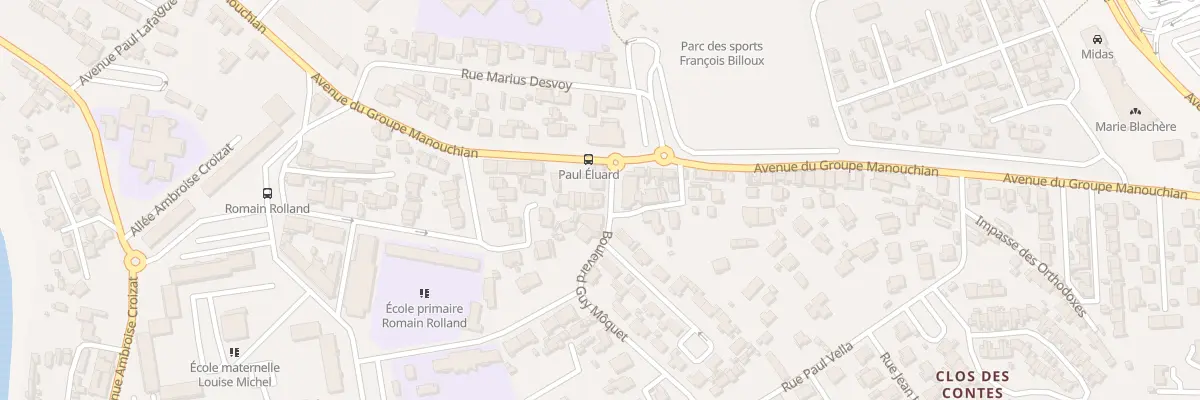 Plan du 9031 Bd Guy Mocquet à Port-de-Bouc