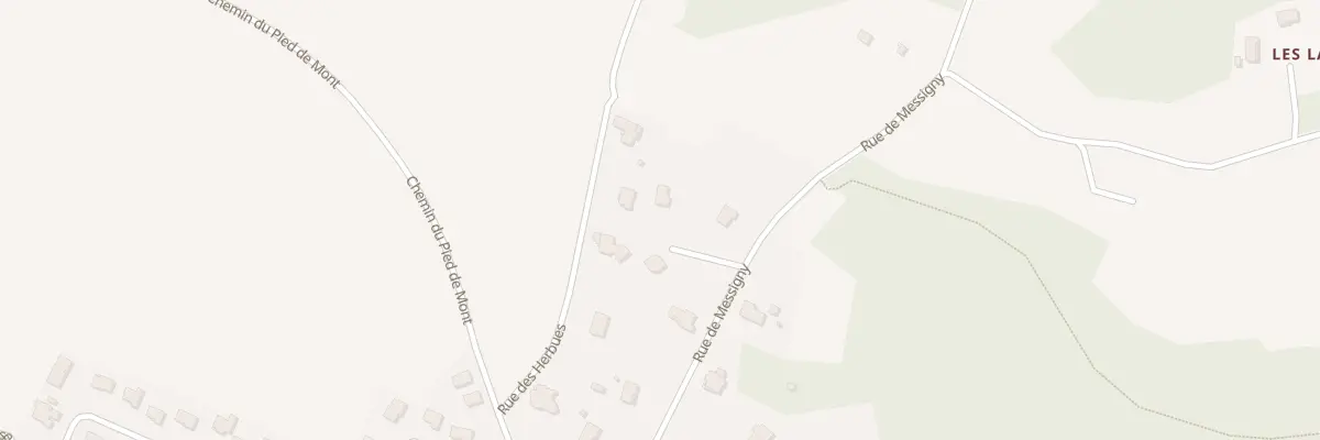 Plan du 25T Rue de Messigny à Hauteville-lès-Dijon
