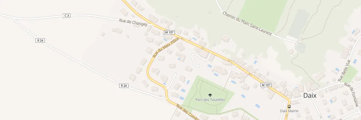 Plan du 1B Rue du Meix Pillon à Daix