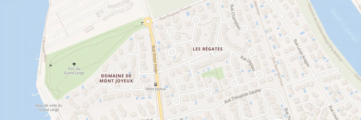 Plan du 5 Rue Latouche Tréville à Meyzieu