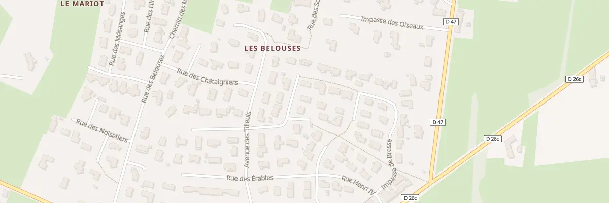 Plan du 36 Imp de Savoie à Vonnas