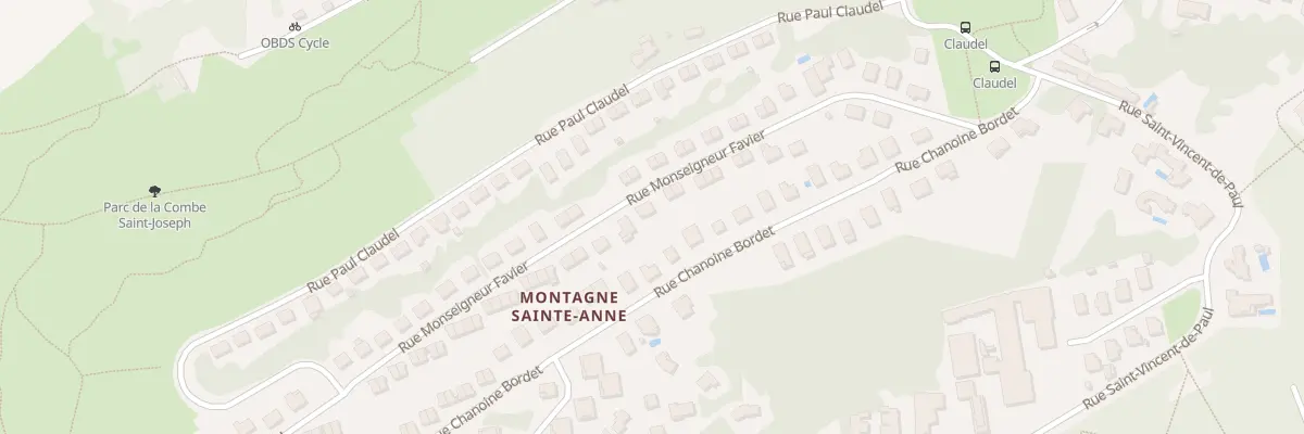 Plan du 25 Rue Monseigneur Favier à Dijon