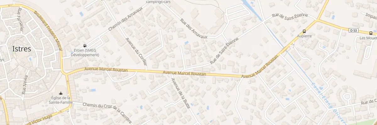Plan du 1 Rue de St Etienne à Istres