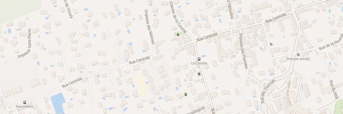 Plan du 927 Rue Centrale à Beynost
