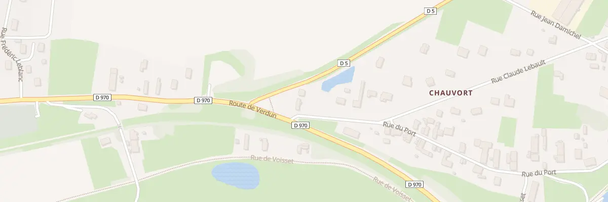Plan du 1 Rue Claude Lebault à Allerey-sur-Saône