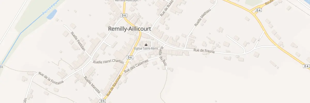 Plan du 2B Rue des Casernes à Remilly-Aillicourt