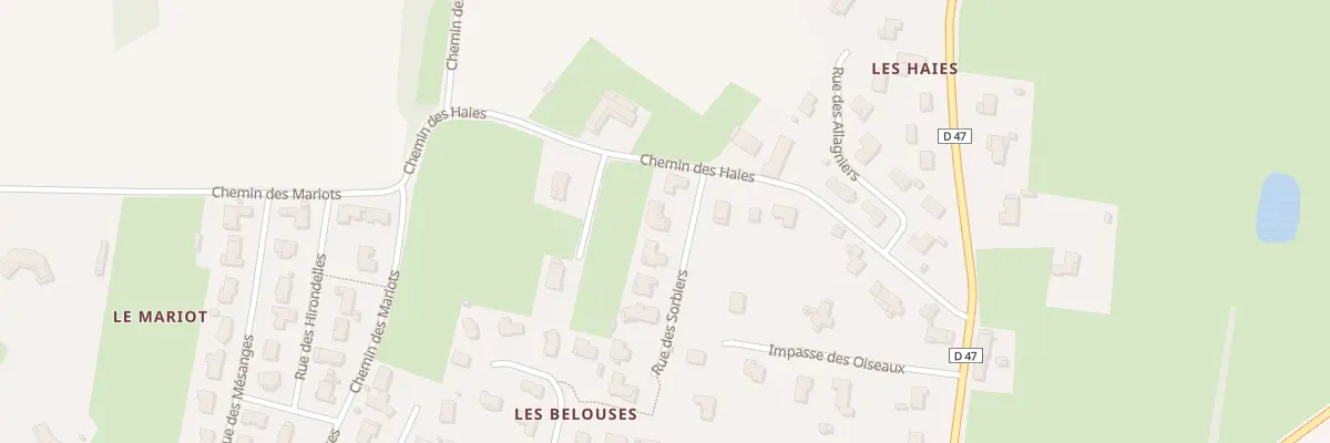 Plan du 28 Rue des Sorbiers à Vonnas
