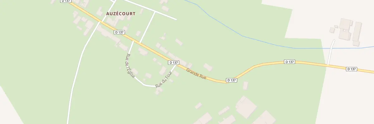 Plan du 2 Gr Grande Rue à Noyers-Auzécourt