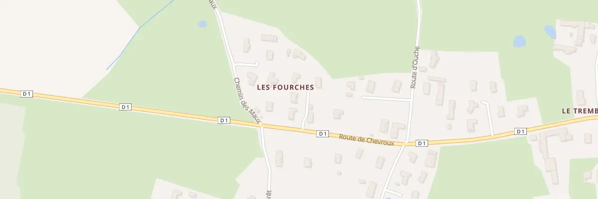 Plan du 65 Lot les Fourches à Boissey