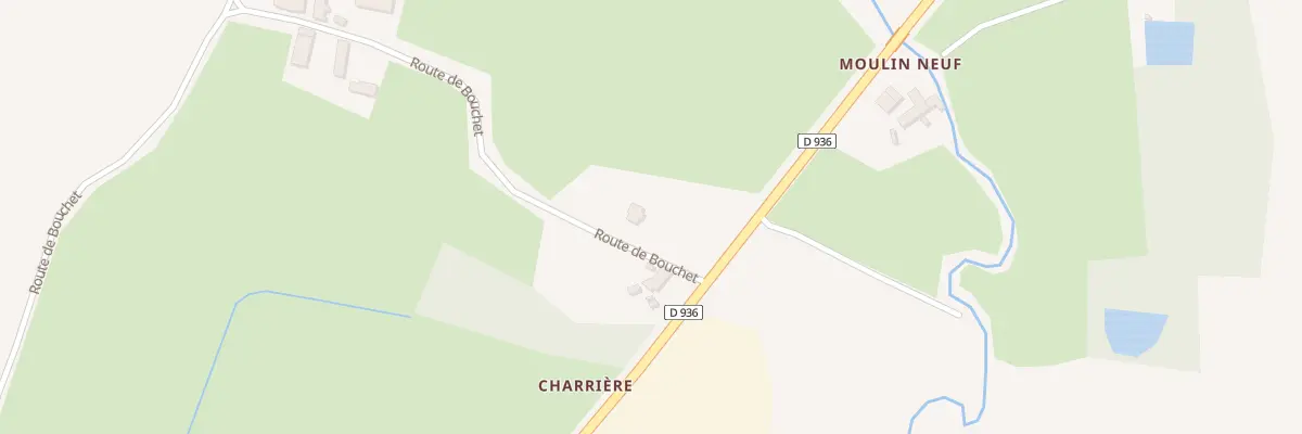 Plan du 72 Rte de Bouchet à Neuville-les-Dames