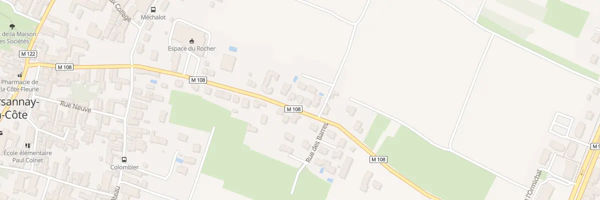 Plan du 21B Rue du Rocher à Marsannay-la-Côte