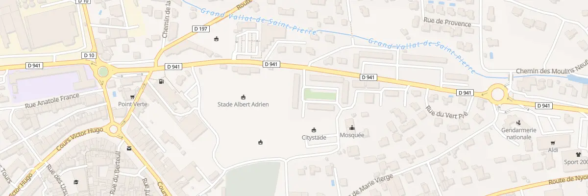 Plan du 9001 Res le Sevigne à Valréas