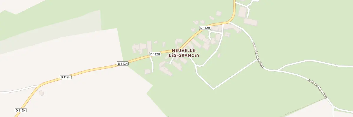 Plan du 1 Imp de l’Eglise (neuvelle) à Grancey-le-Château-Neuvelle