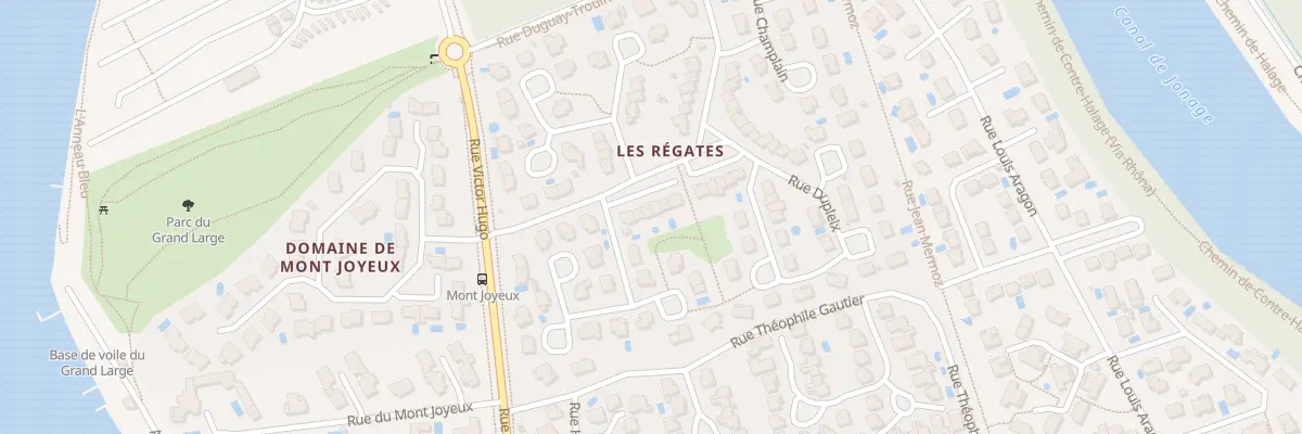 Plan du 8 Rue Latouche Tréville à Meyzieu