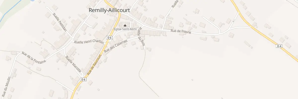 Plan du 7 Rle du Bois à Remilly-Aillicourt
