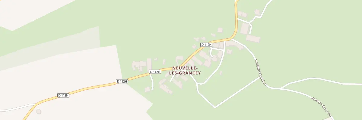 Plan du 16 Grande Rue à Grancey-le-Château-Neuvelle