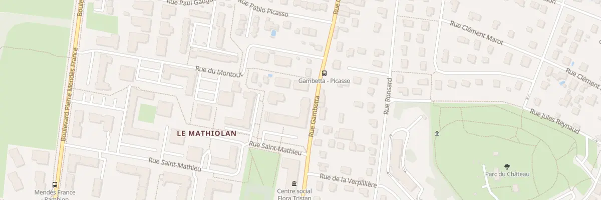 Plan du 46 Rue Gambetta à Meyzieu