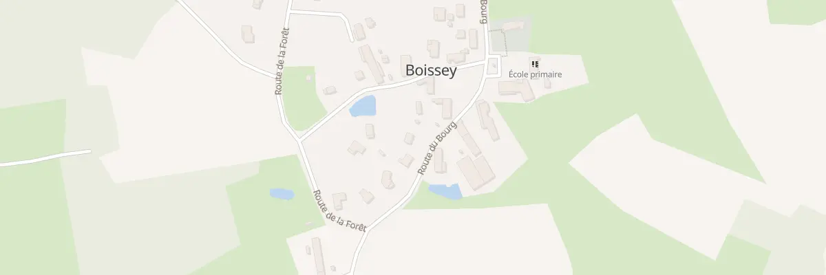 Plan du 436 Rte du Bourg à Boissey