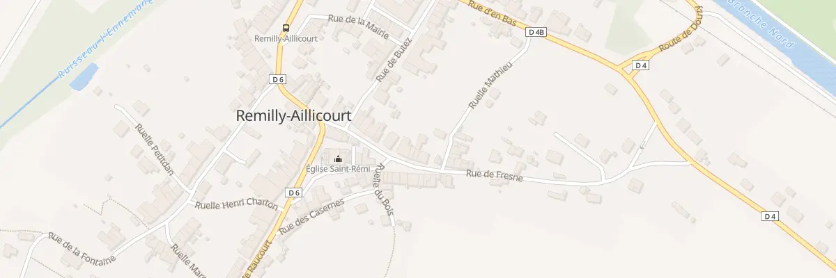 Plan du 17 Rue du Fresne à Remilly-Aillicourt