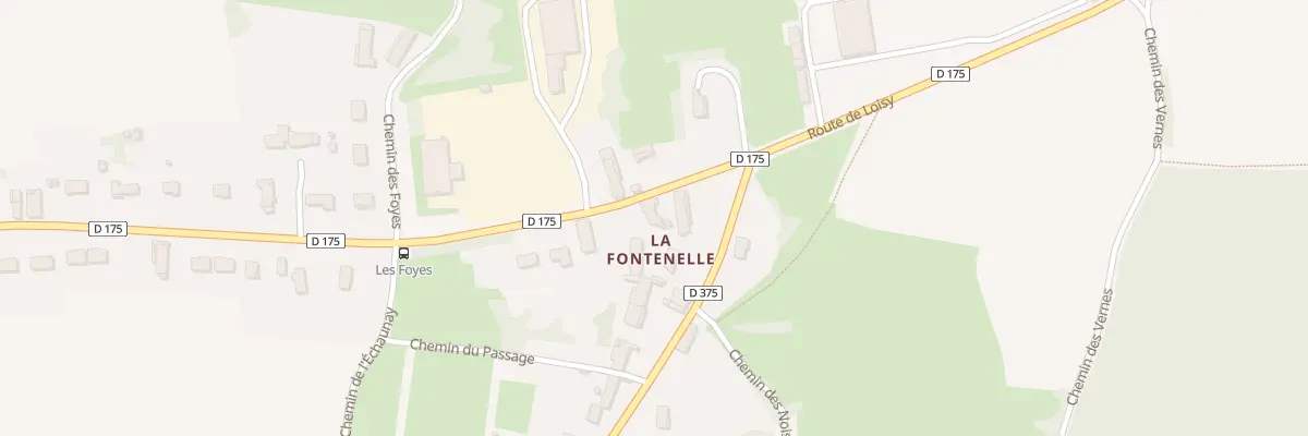 Plan du 701 Rte de Loisy à Cuisery
