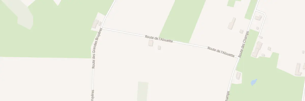 Plan du 176 Rte de l’Alouette à Chavannes-sur-Reyssouze