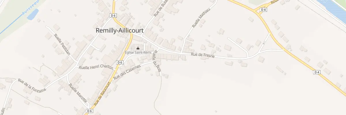 Plan du 16 Rue du Fresne à Remilly-Aillicourt