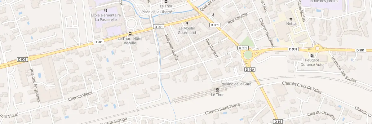 Plan du 148 Av Carnot au Thor