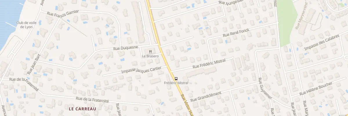 Plan du 30 Rue Victor Hugo à Meyzieu
