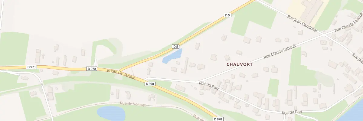 Plan du 7 Rue Claude Lebault à Allerey-sur-Saône