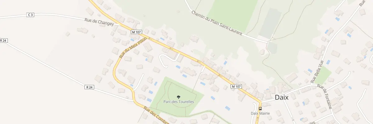 Plan du 9C Rue d’Hauteville à Daix