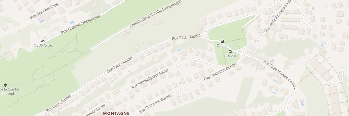 Plan du 16 Rue Monseigneur Favier à Dijon