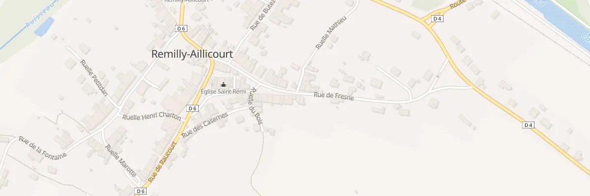 Plan du 22 Rue du Fresne à Remilly-Aillicourt