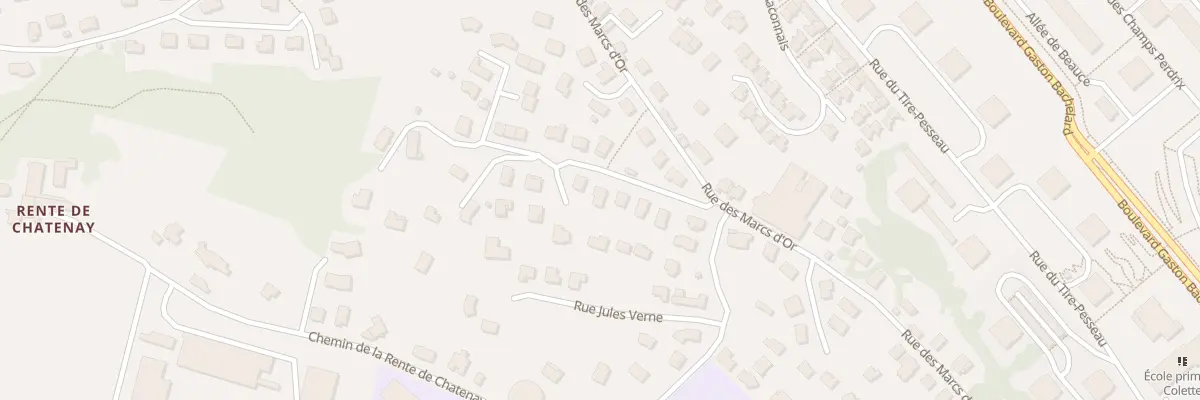 Plan du 3G Imp Girard de Propiac à Dijon
