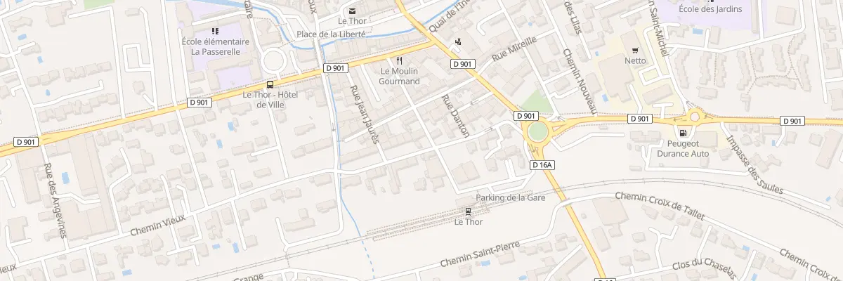 Plan du 116 Av Carnot au Thor