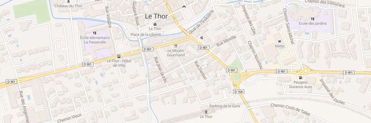 Plan du 66 Rue Ledru Rollin au Thor