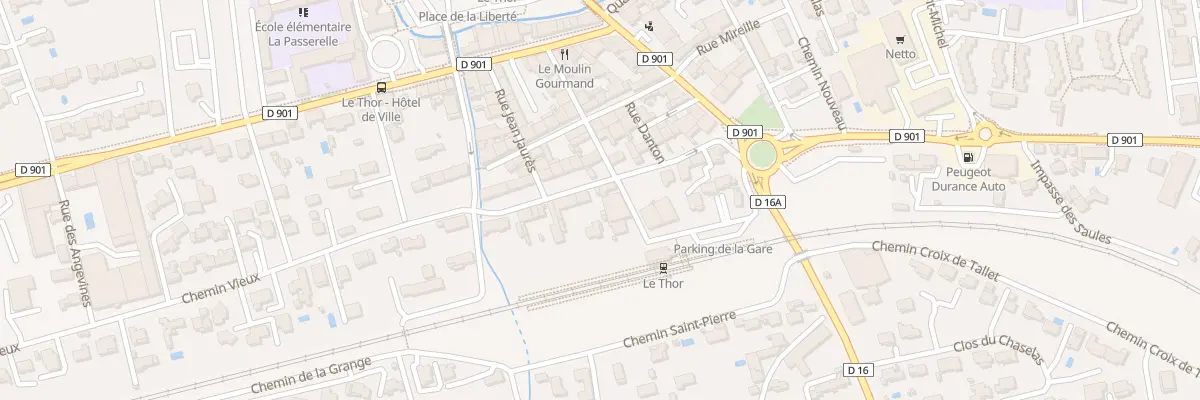 Plan du 119 Av Carnot au Thor