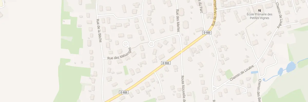 Plan du 151 Rue des Chardonnerets à Cuisery