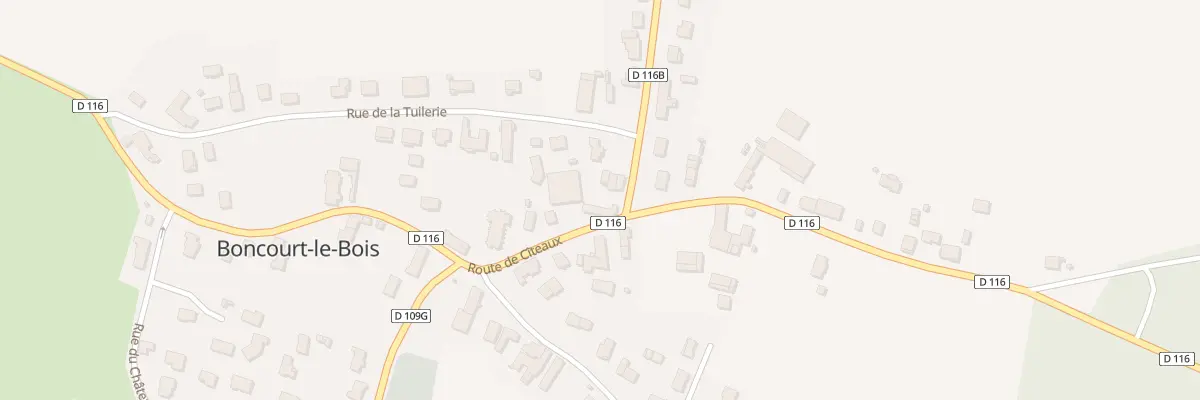 Plan du 1 Rue de la Corvée Saint-pierre à Boncourt-le-Bois