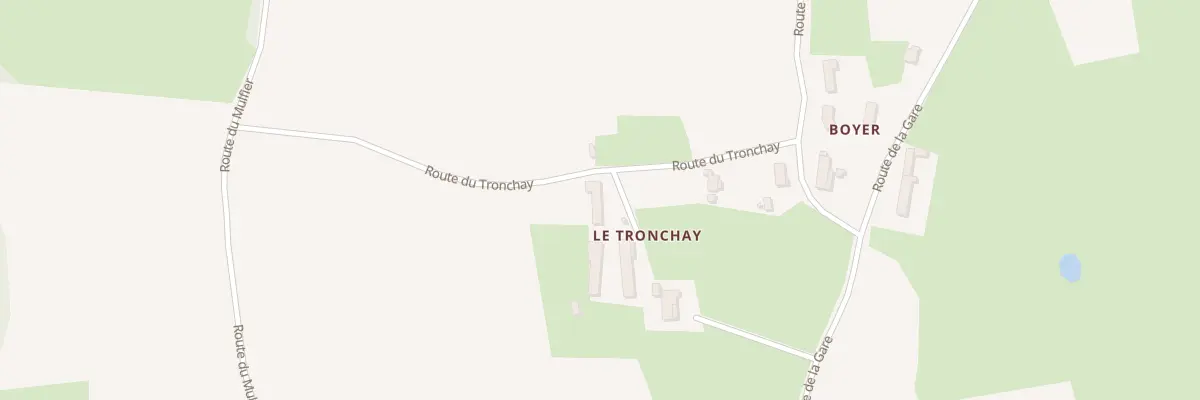 Plan du 6 Imp Jarland à Chavannes-sur-Reyssouze