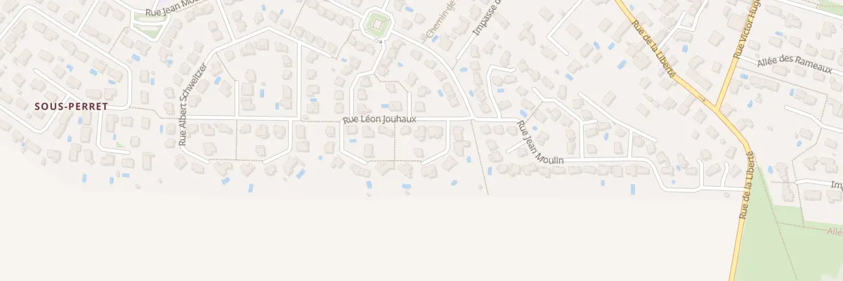 Plan du 32 Rue Leon Jouhaux à Genas