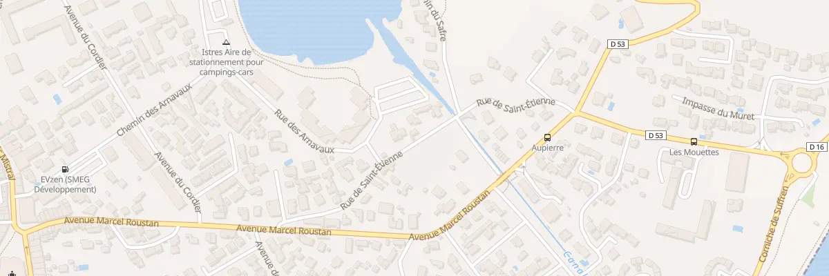 Plan du 13 Rue de St Etienne à Istres