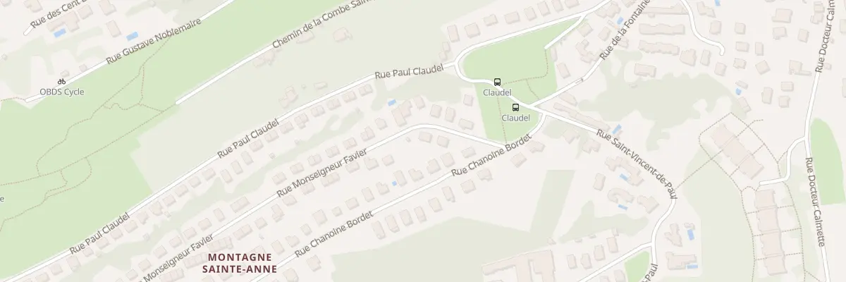 Plan du 5 Rue Monseigneur Favier à Dijon