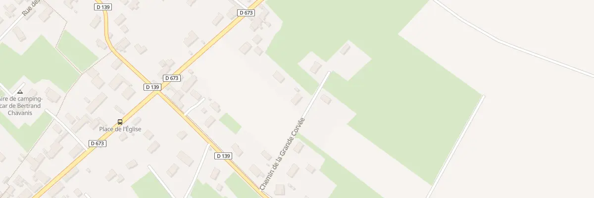 Plan du 9 Che de la Grande Corvée à Damerey