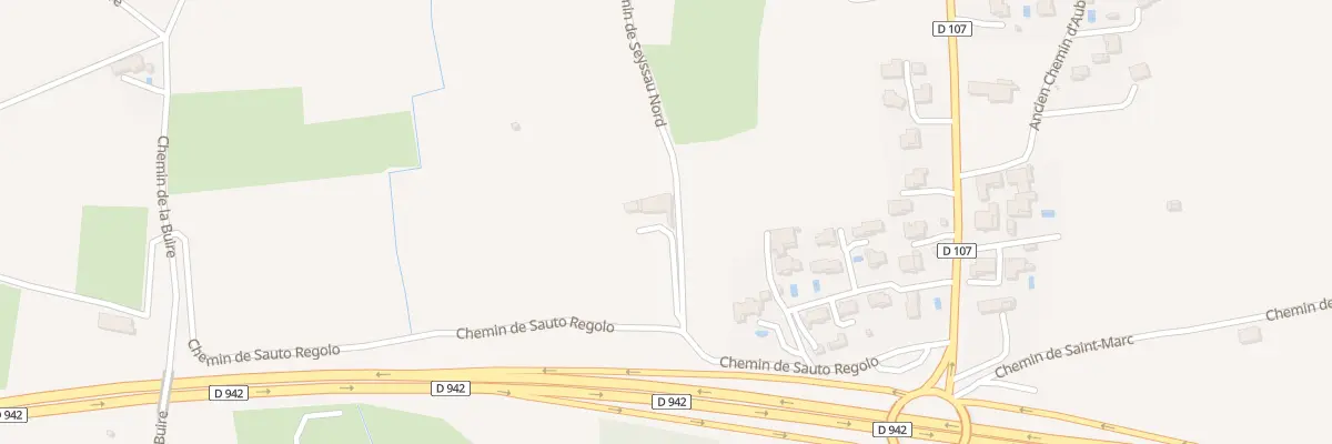 Plan du 575 Che de Seyssau Nord à Monteux