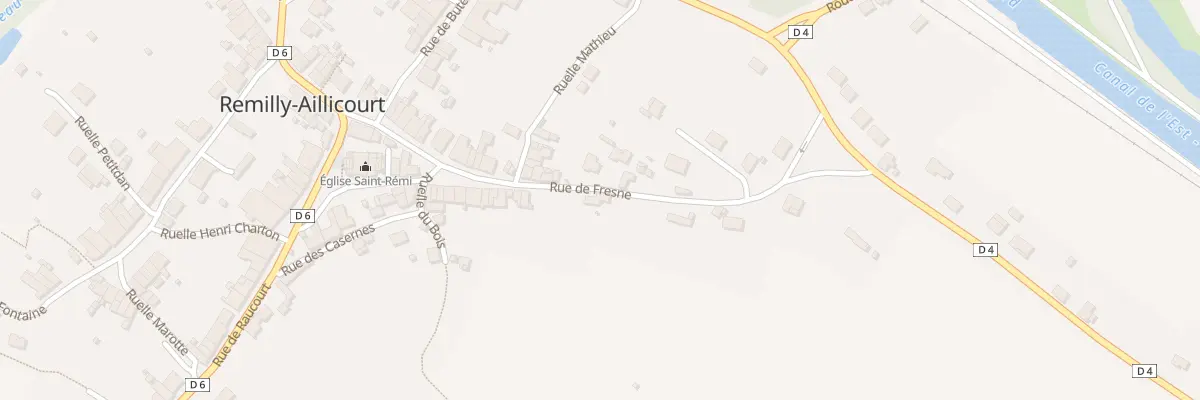 Plan du 28 Rue du Fresne à Remilly-Aillicourt