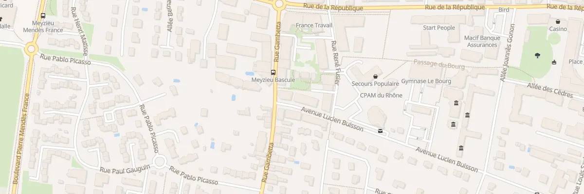 Plan du 30 Av Lucien Buisson à Décines-Charpieu